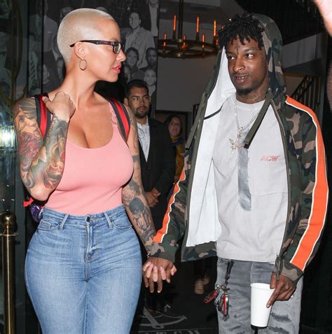 is 21 savage dating amber